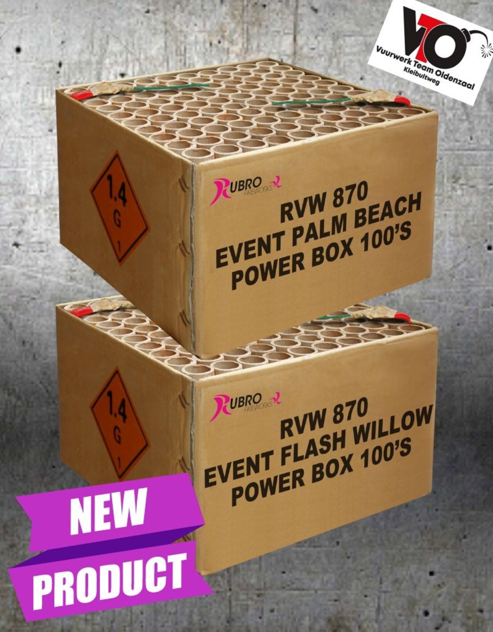 Rubro EVENT BEST OF POWER BOX NO. 1 & NO. 2 - 2X 100'S COMPOUND