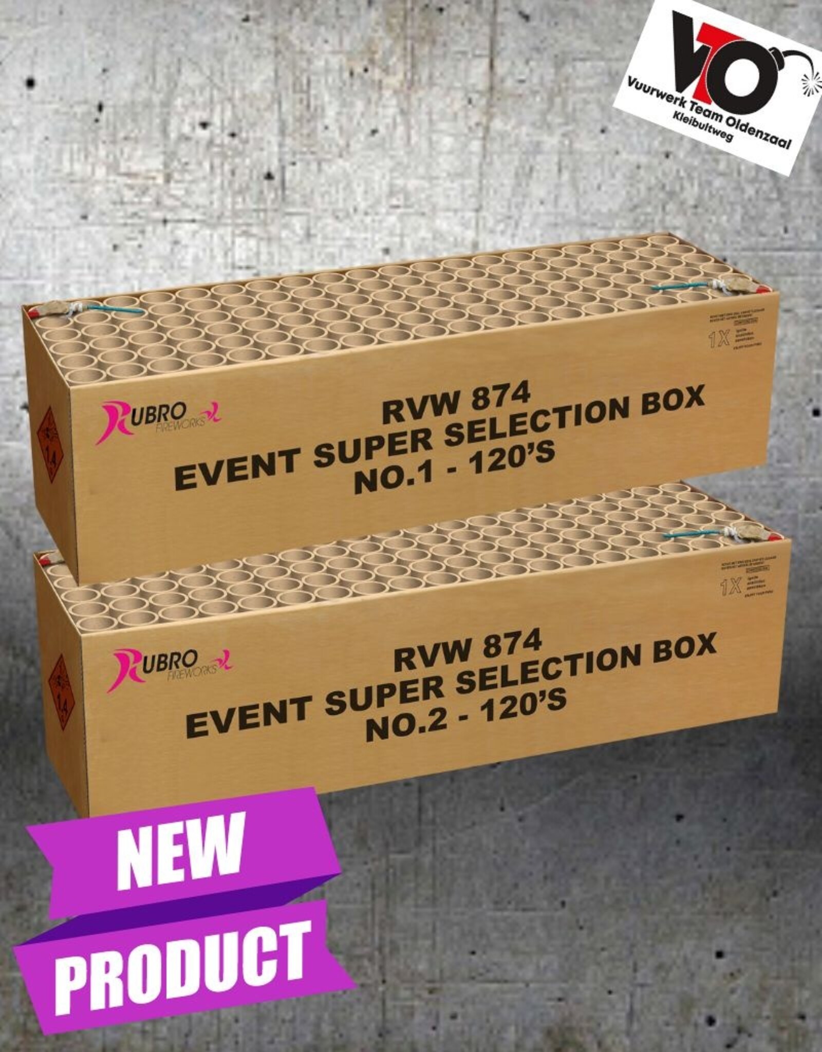 Rubro EVENT SUPER SELECTION BOX NO.1 & NO.2 - 2X 120'S COMPOUND