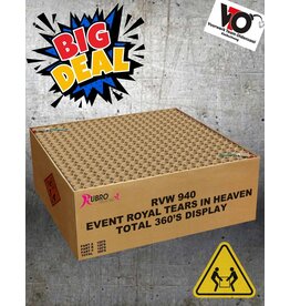 Rubro UITVERKOCHT! EVENT ROYAL TEARS IN HEAVEN 360 SHOTS COMPOUND