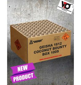 Mania Geisha UITVERKOCHT! COCONUT BOUNTY 100 SHOTS COMPOUND