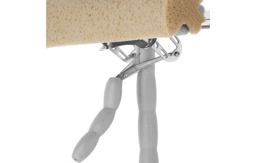 Raamwasser met spons en aftrekker telescoopsteel