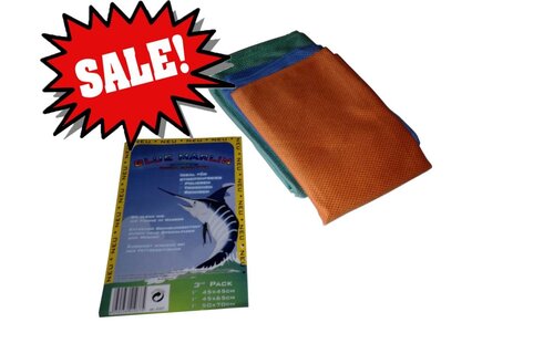 Blue Marlin Microvezeldoeken 3 verschillende maten