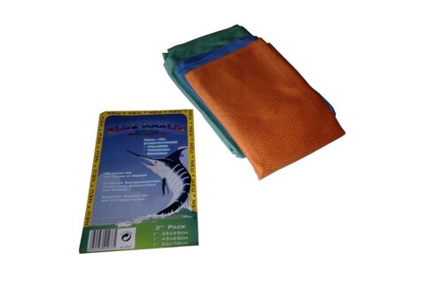 Blue Marlin Microvezeldoeken 3 verschillende maten