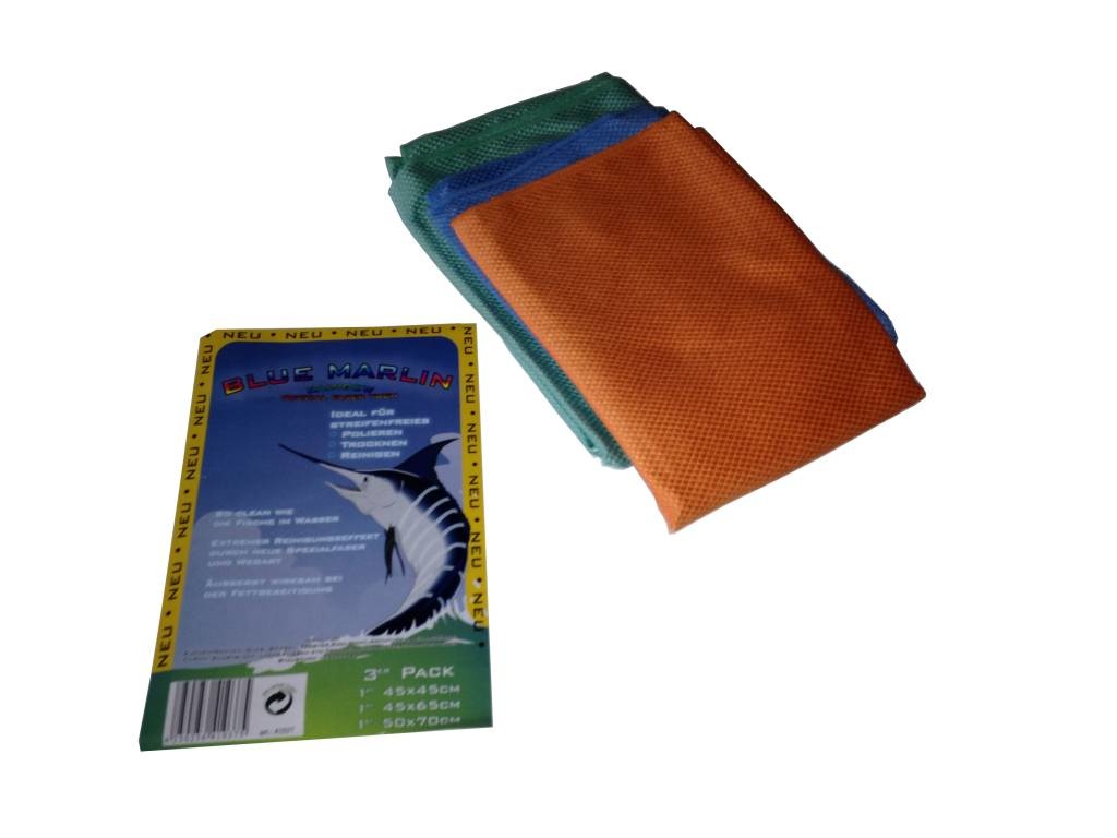 Blue Marlin Microvezeldoeken 3 verschillende maten