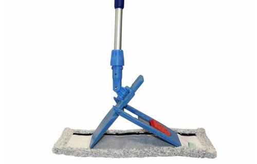 Vloermop met magnetische mophouder