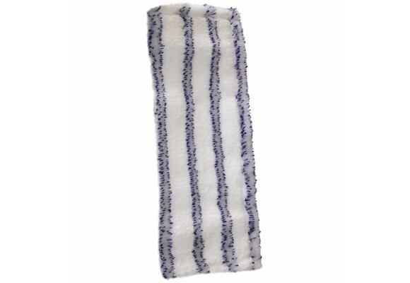 Vloermop doek Soft microfiber (Wit/blauw)