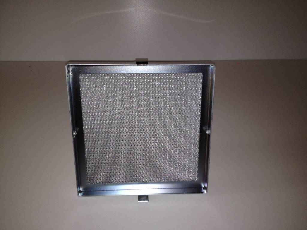 Dampkapfilter 24,7 x 24 ,7 cm.