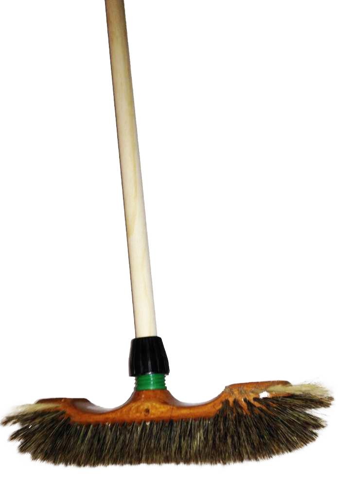 Veegborstel zuiver varkenshaar