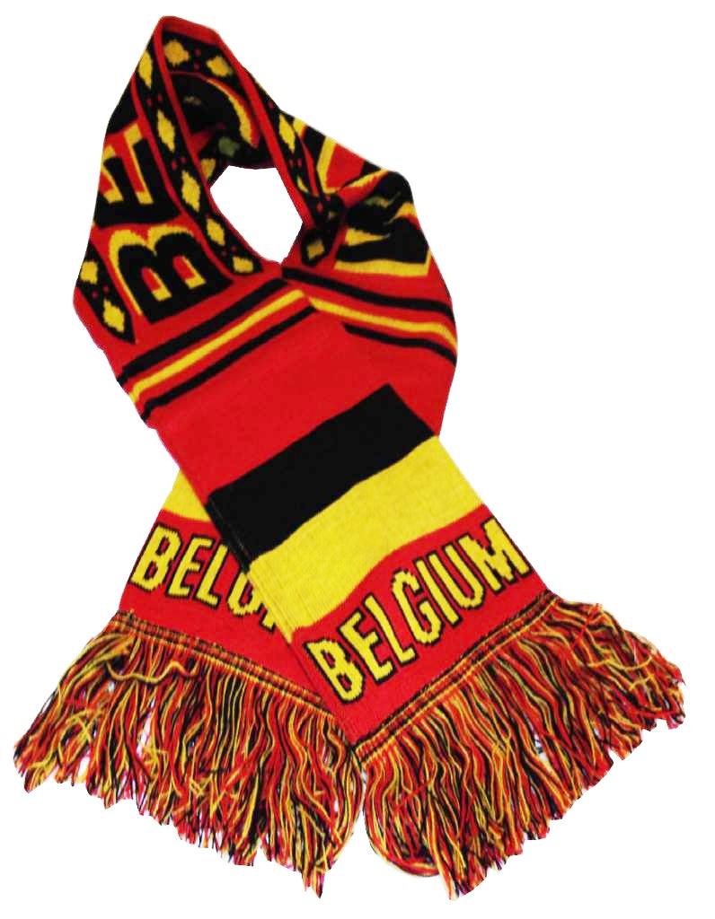 Jacquard sjaal Belgium