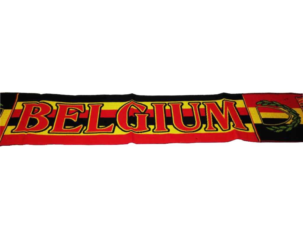 Sjaal geborduurd Belgium