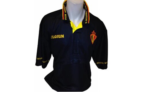 Voetbal t-shirt België (zwart)