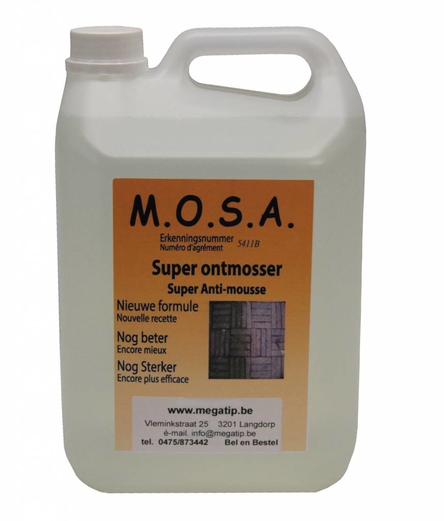 MOSA Ontmosser "groene aanslagreiniger" 5 Liter