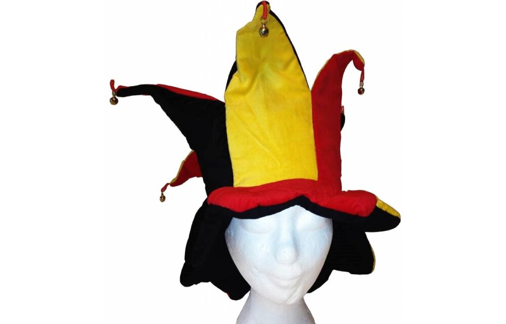 Hoed België Belletjes met flap