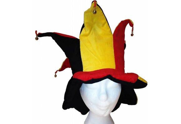 Hoed België Belletjes met flap