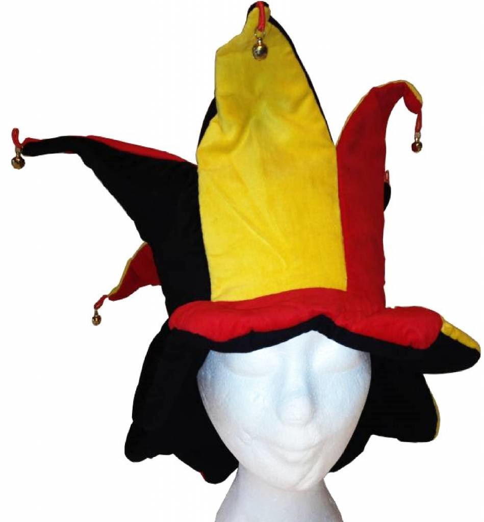 Hoed België Belletjes met flap