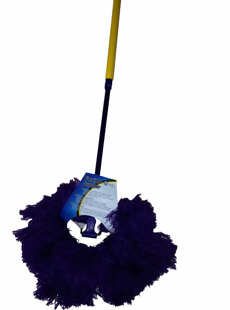 Vloer duster met flexibel steel