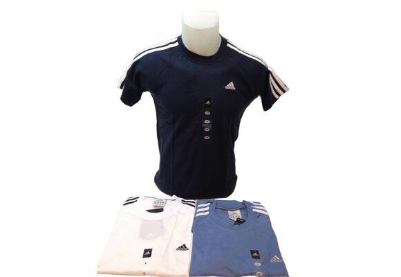 T-shirt 3 streep schouder