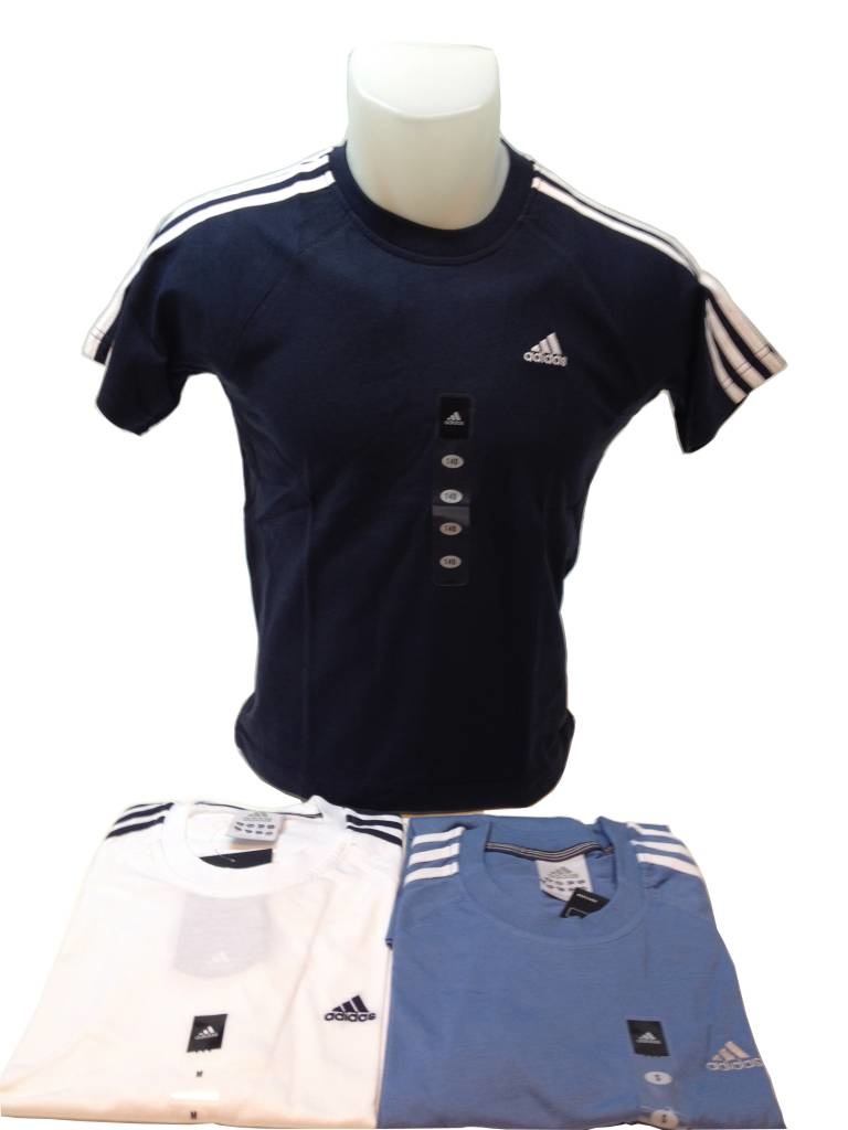 T-shirt 3 streep schouder