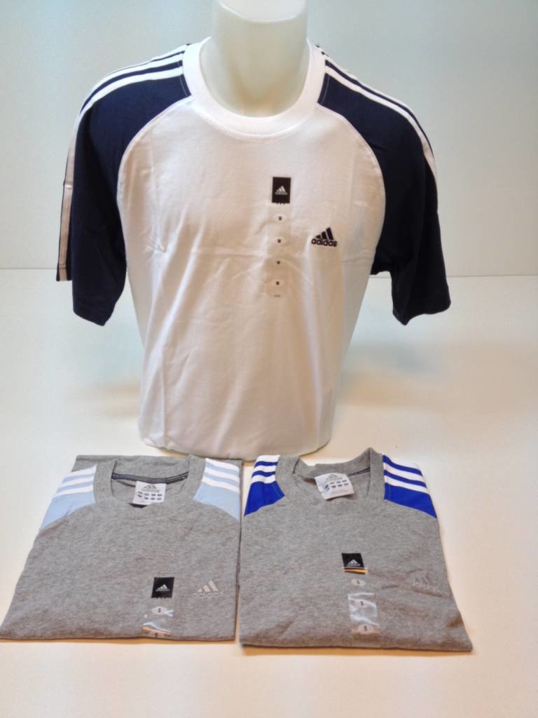 T-shirt 3 streep breed