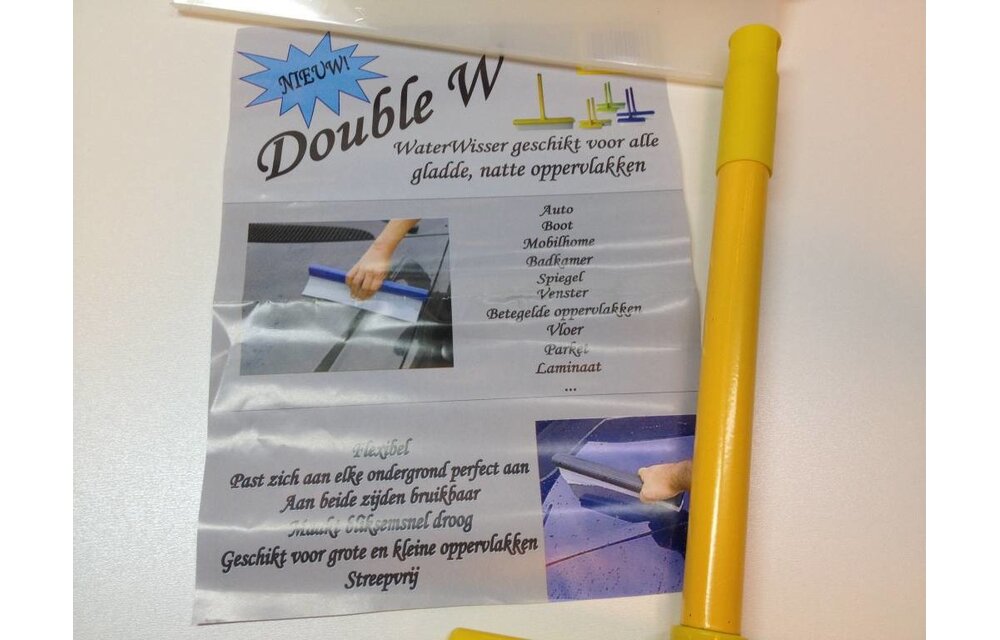 Waterwisser set Geel