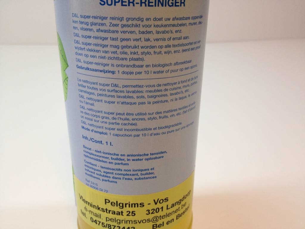 Vloeibare citroen Ontvlekker 1 liter