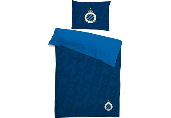 Dekbedovertrek met instopstrook Club Brugge 140 x 200 cm
