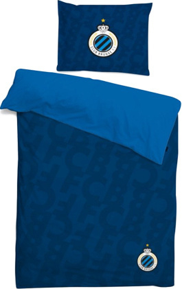 Dekbedovertrek met instopstrook Club Brugge 140 x 200 cm
