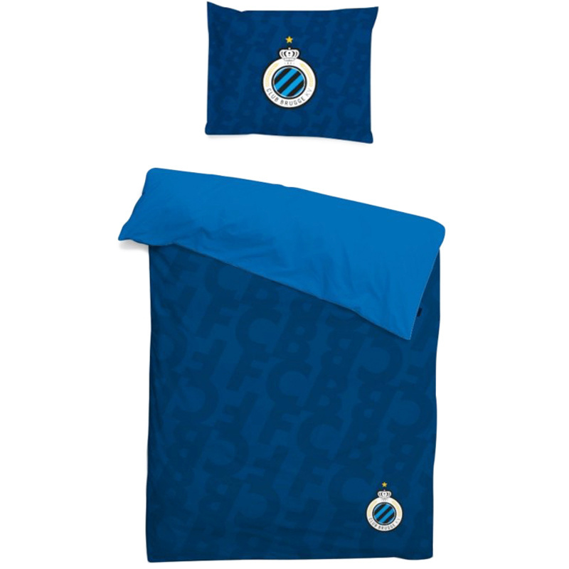 Dekbedovertrek met instopstrook Club Brugge 140 x 200 cm