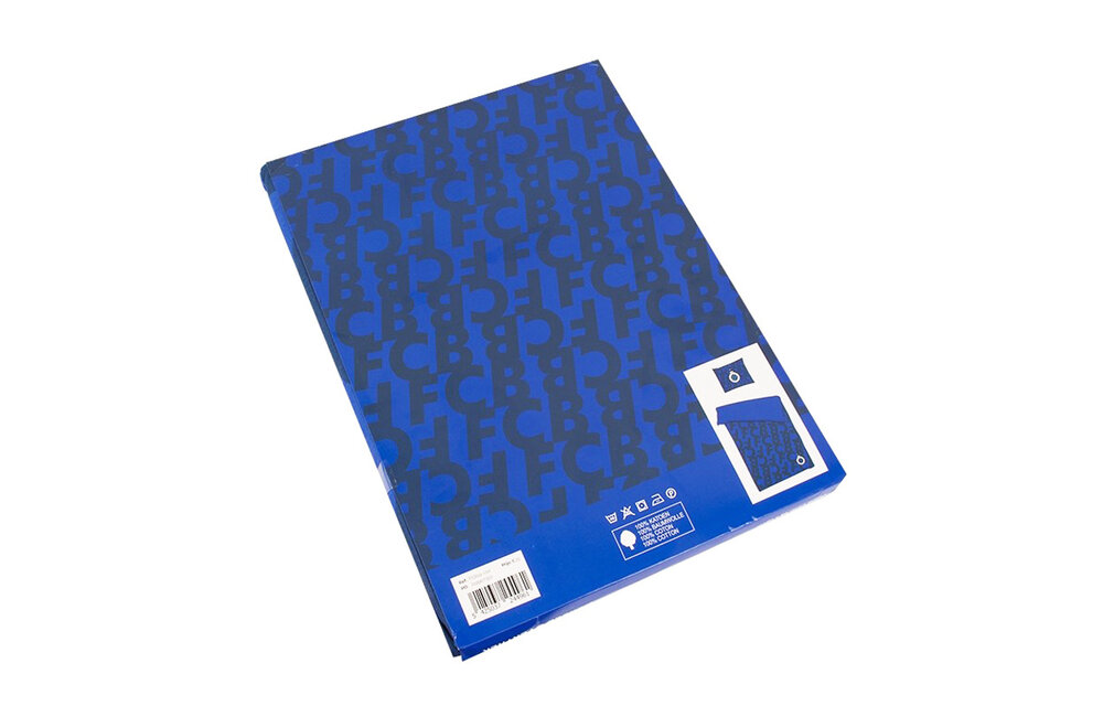 Dekbedovertrek met instopstrook Club Brugge 140 x 200 cm