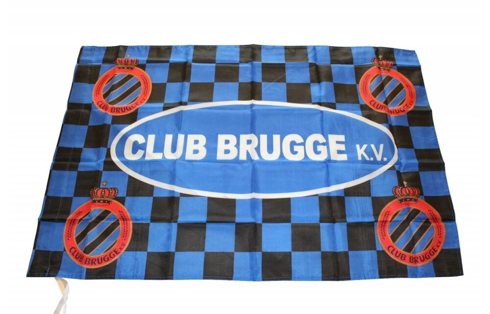 Vlag Club Brugge 85 X 60 cm.