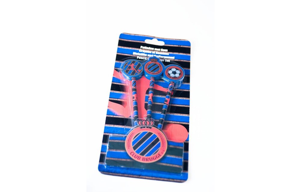 Potloden set Club Brugge