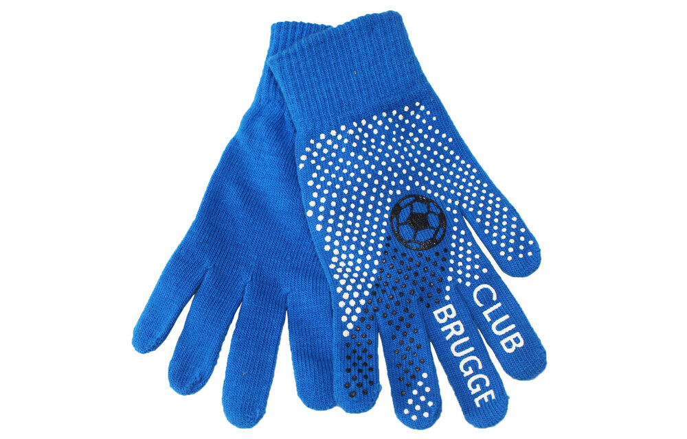 Handschoenen Club Brugge Topjes Blauw