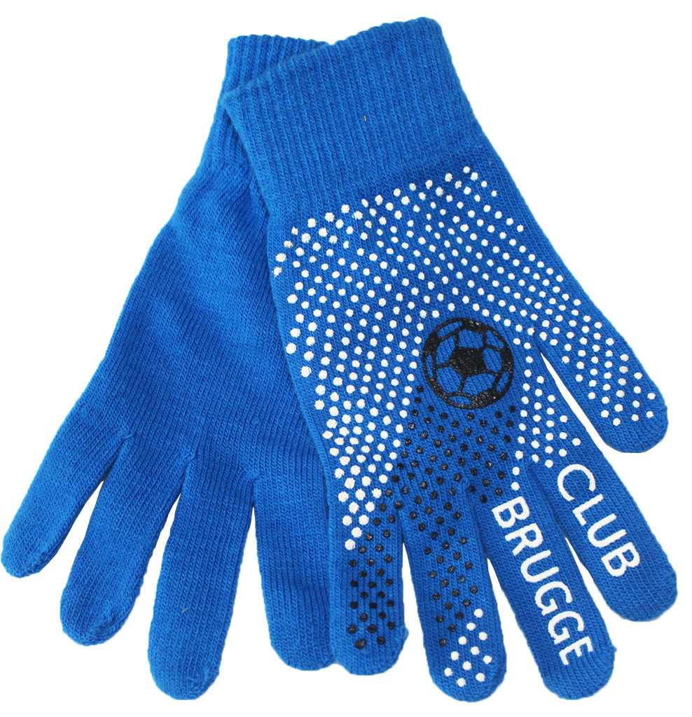 Handschoenen Club Brugge Topjes Blauw