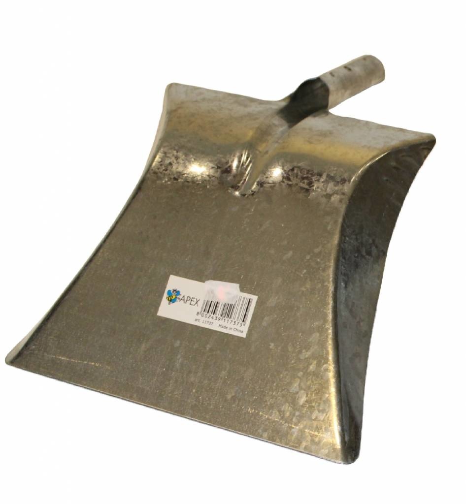 Vuilblik Metaal Verzinkt met steelhouder