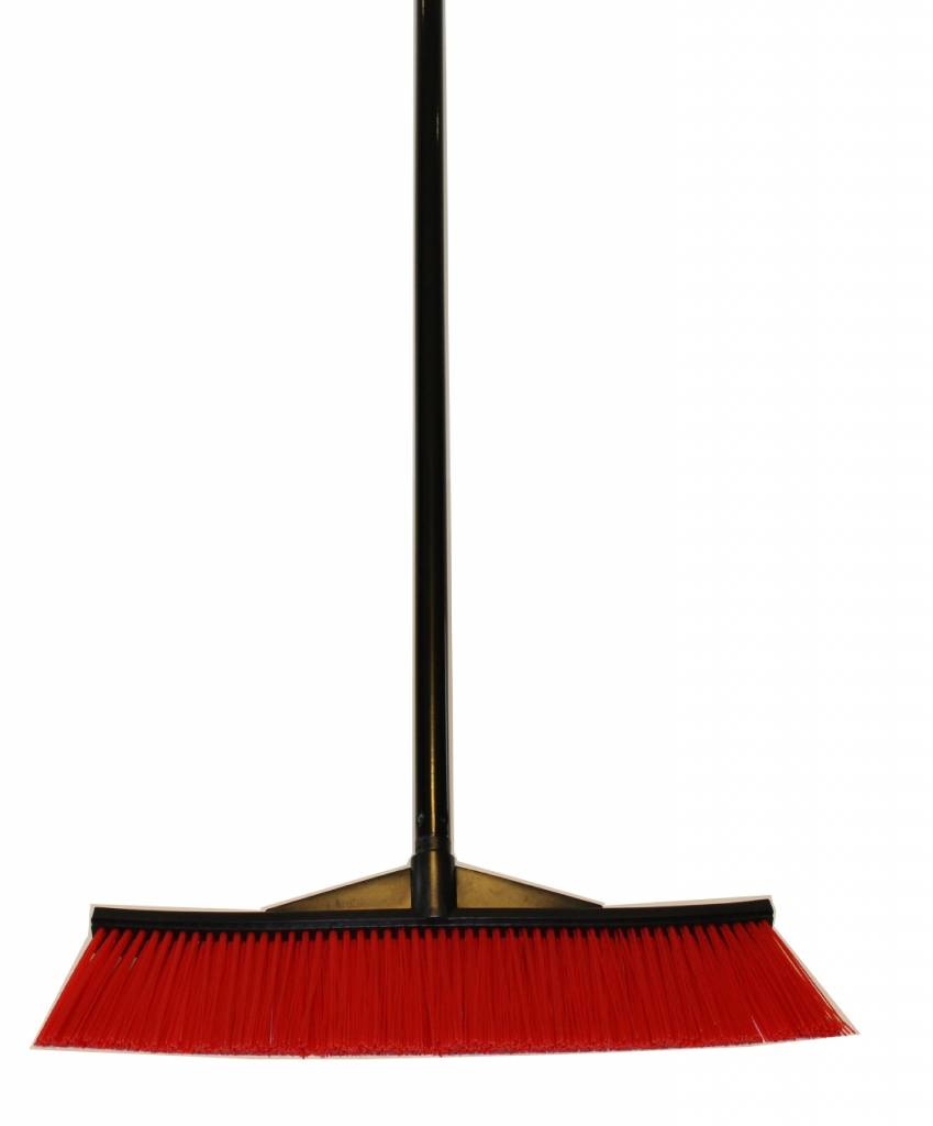 Klinker borstel met gelakte steel