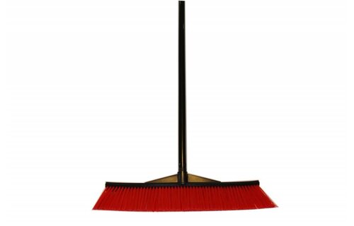 Klinker borstel met gelakte steel