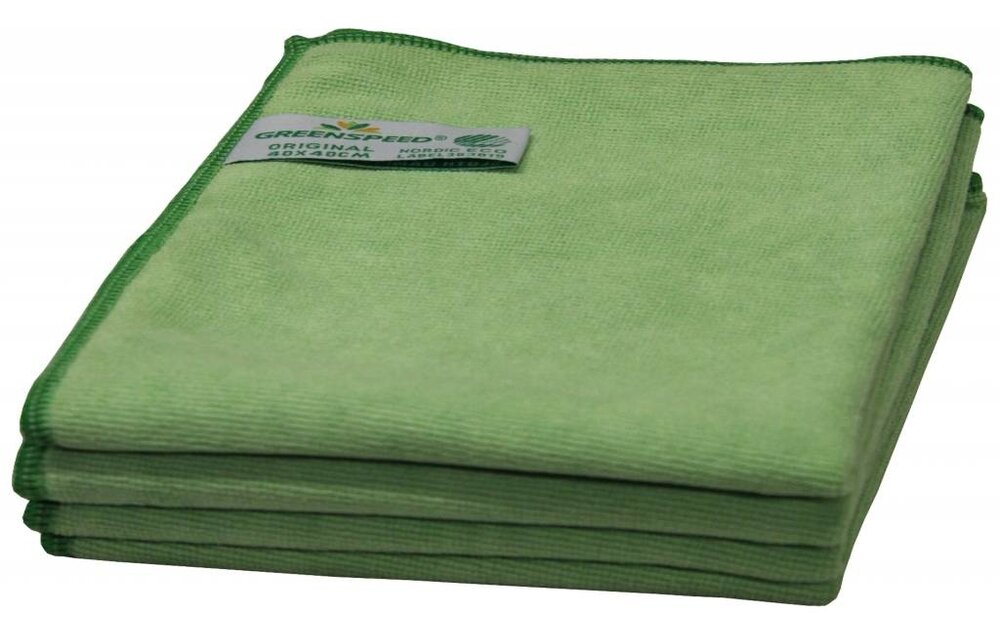 Microvezeldoeken Original Groen 40 x 40 cm.