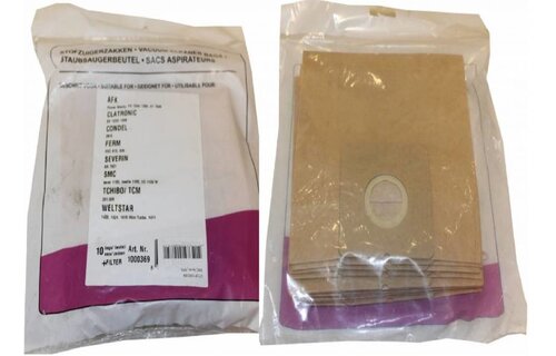 SMC Kever/ AFK/ Condel Stofzuigerzakken