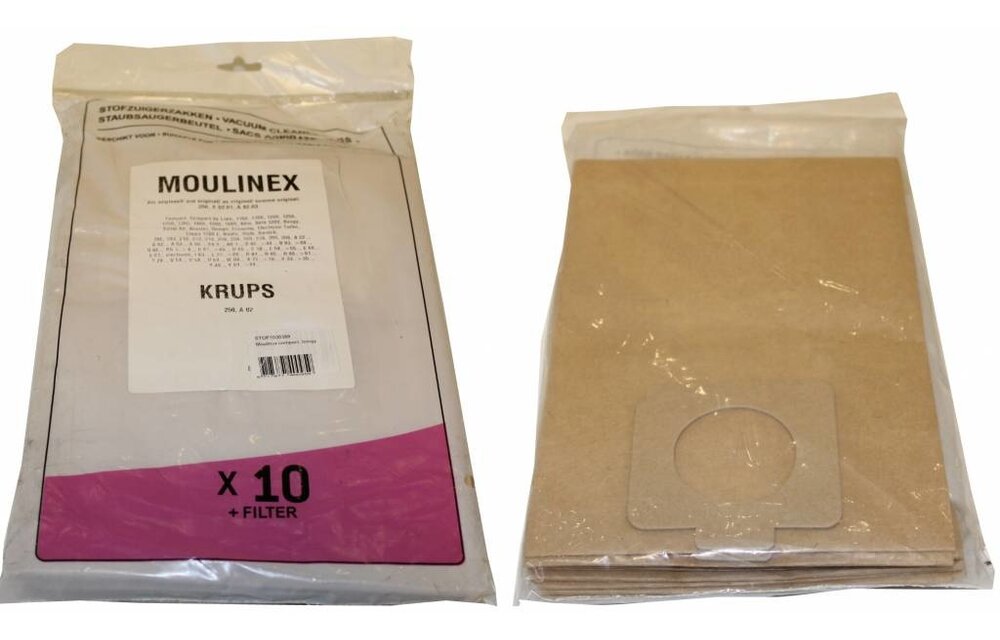 MOULINEX Compact/ Boogy / Krups Stofzuigerzakken