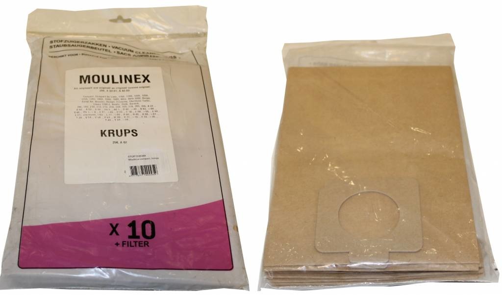 MOULINEX Compact/ Boogy / Krups Stofzuigerzakken
