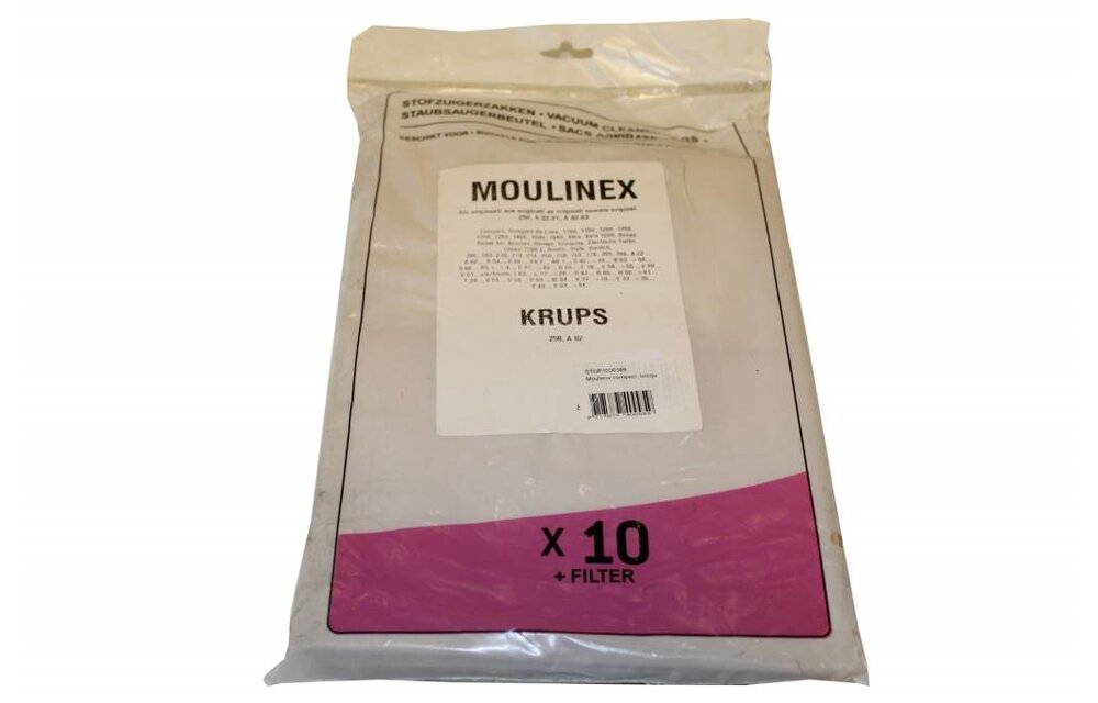 MOULINEX Compact/ Boogy / Krups Stofzuigerzakken