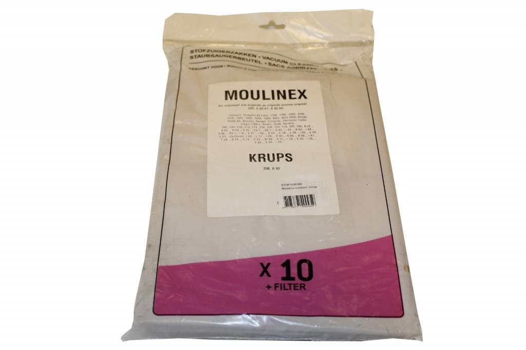 MOULINEX Compact/ Boogy / Krups Stofzuigerzakken