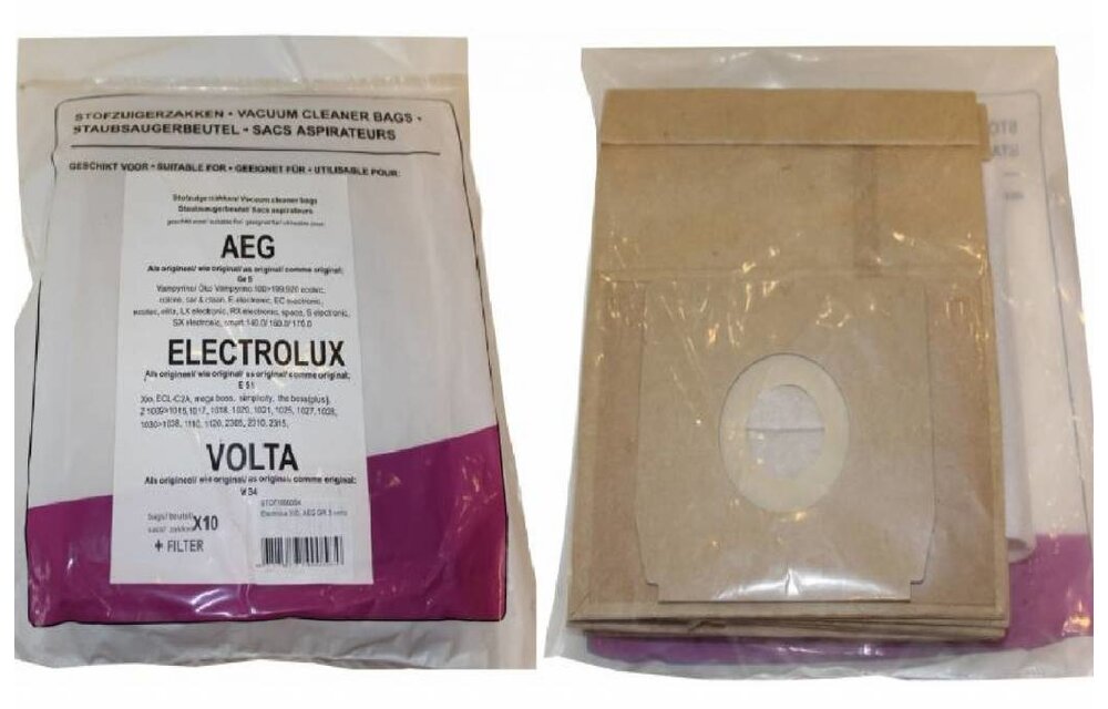 AEG Gr. 5 / ELECTROLUX E51 / Xio Stofzuigerzakken