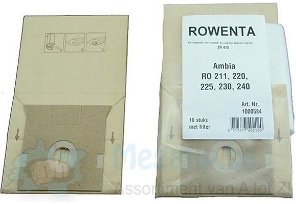 ROWENTA ZR 470 Ambia Stofzuigerzakken