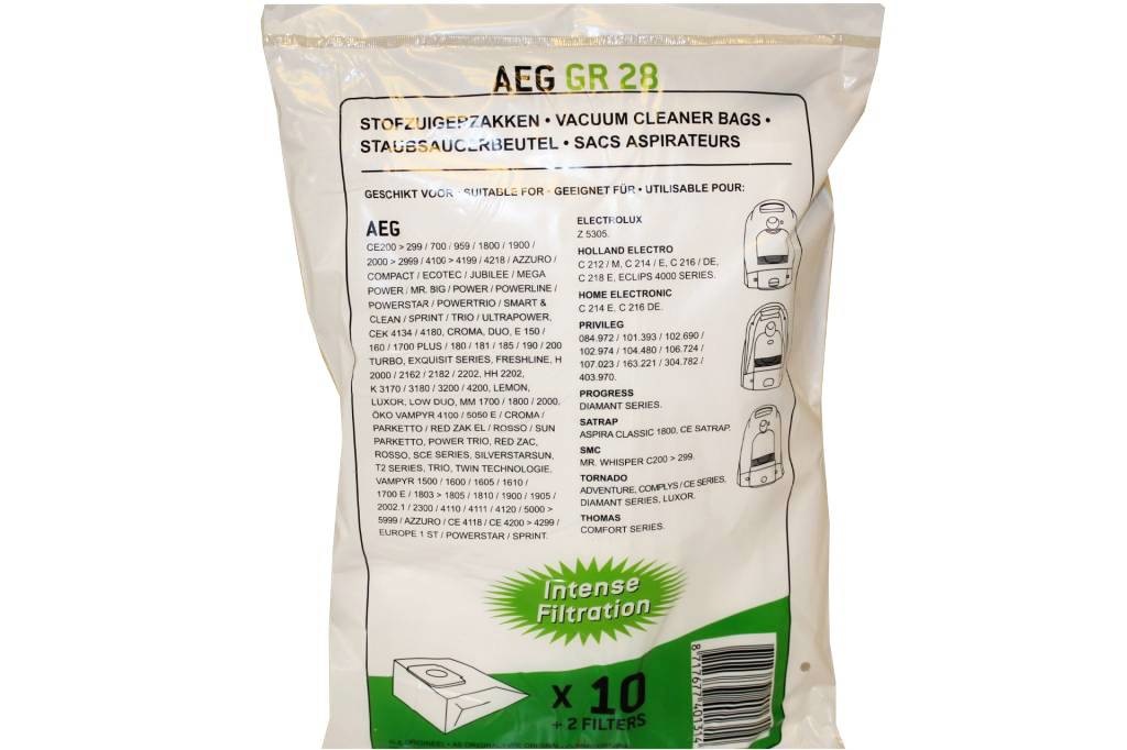AEG Gr 28 / 5000 serie intense filtratie Stofzuigerzakken