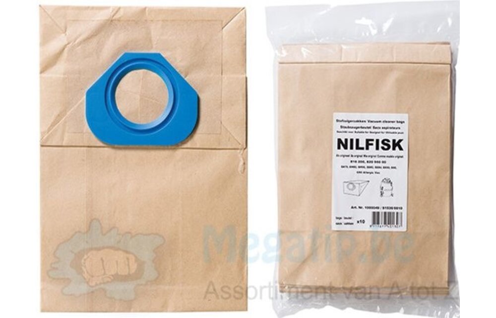 NILFISK GA70 / GS80 / 90 / GM90 Stofzuigerzakken