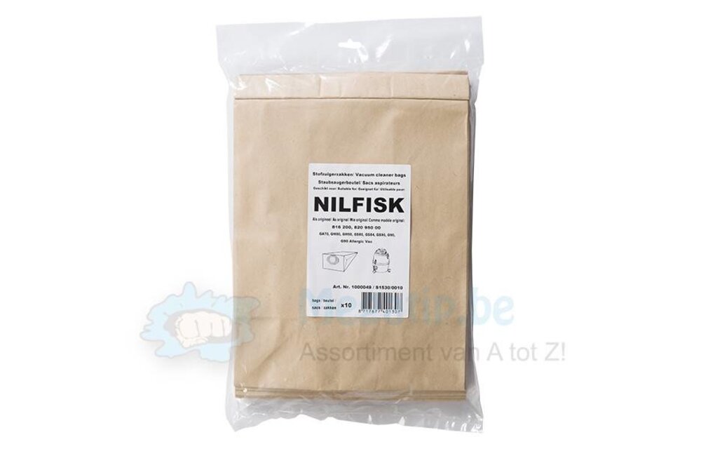 NILFISK GA70 / GS80 / 90 / GM90 Stofzuigerzakken