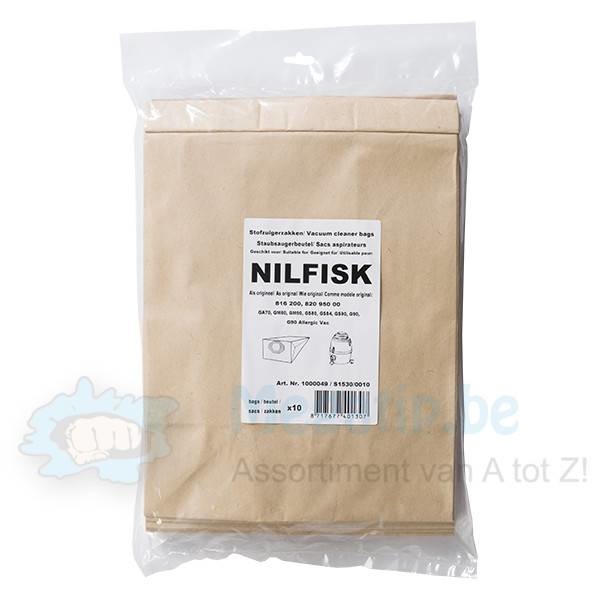 NILFISK GA70 / GS80 / 90 / GM90 Stofzuigerzakken