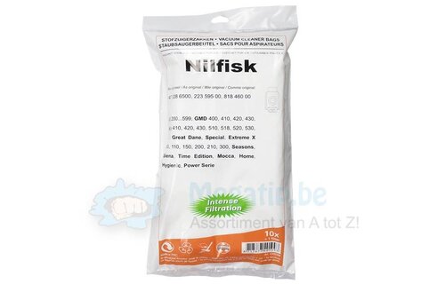 NILFISK GM200 / 300/400/500 & King serie Stofzuigerzakken