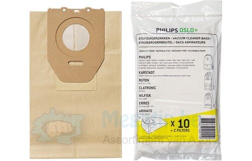 PHILIPS Oslo+ HR6983 serie Papieren Stofzuigerzakken